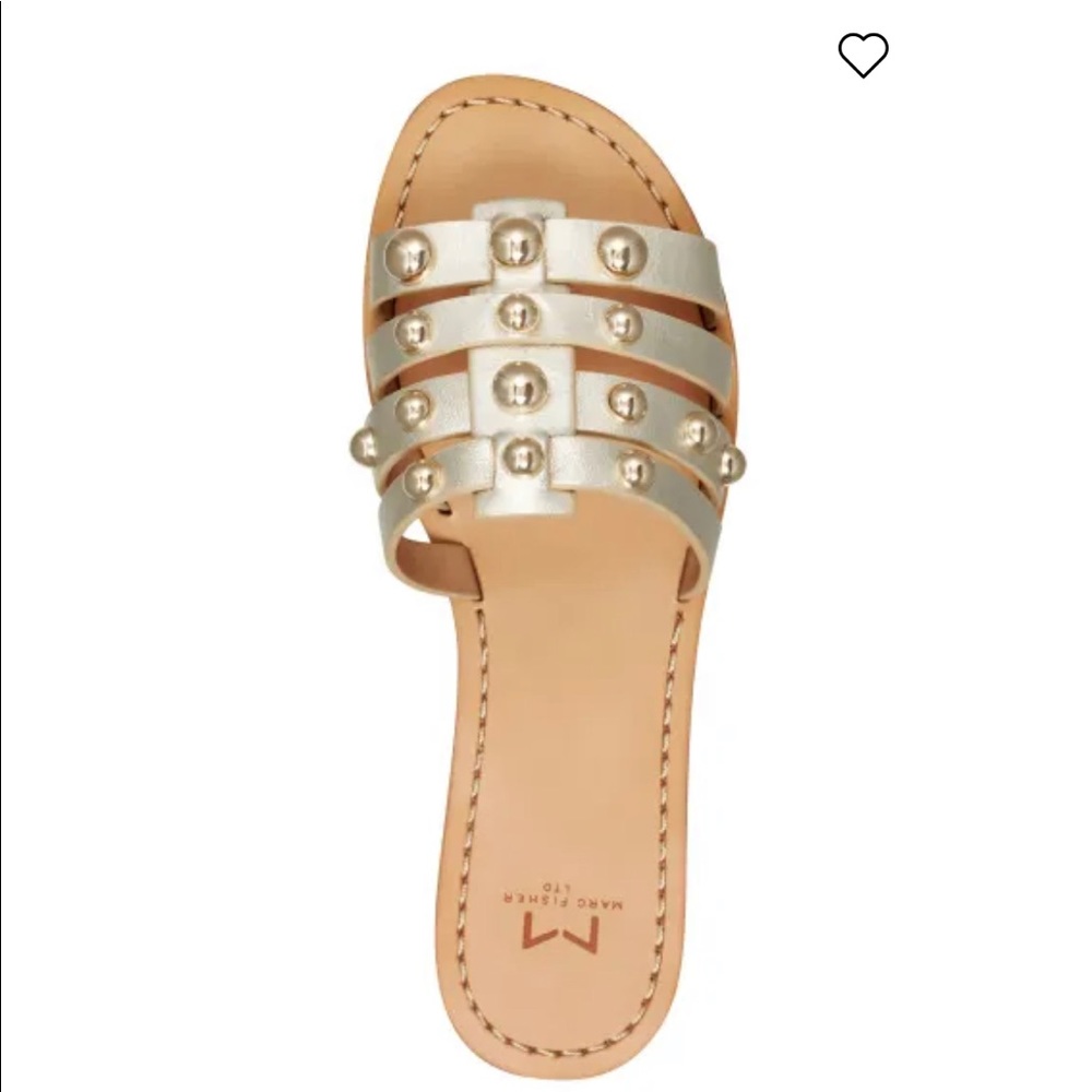 Marc Fisher | Metallic Sandals